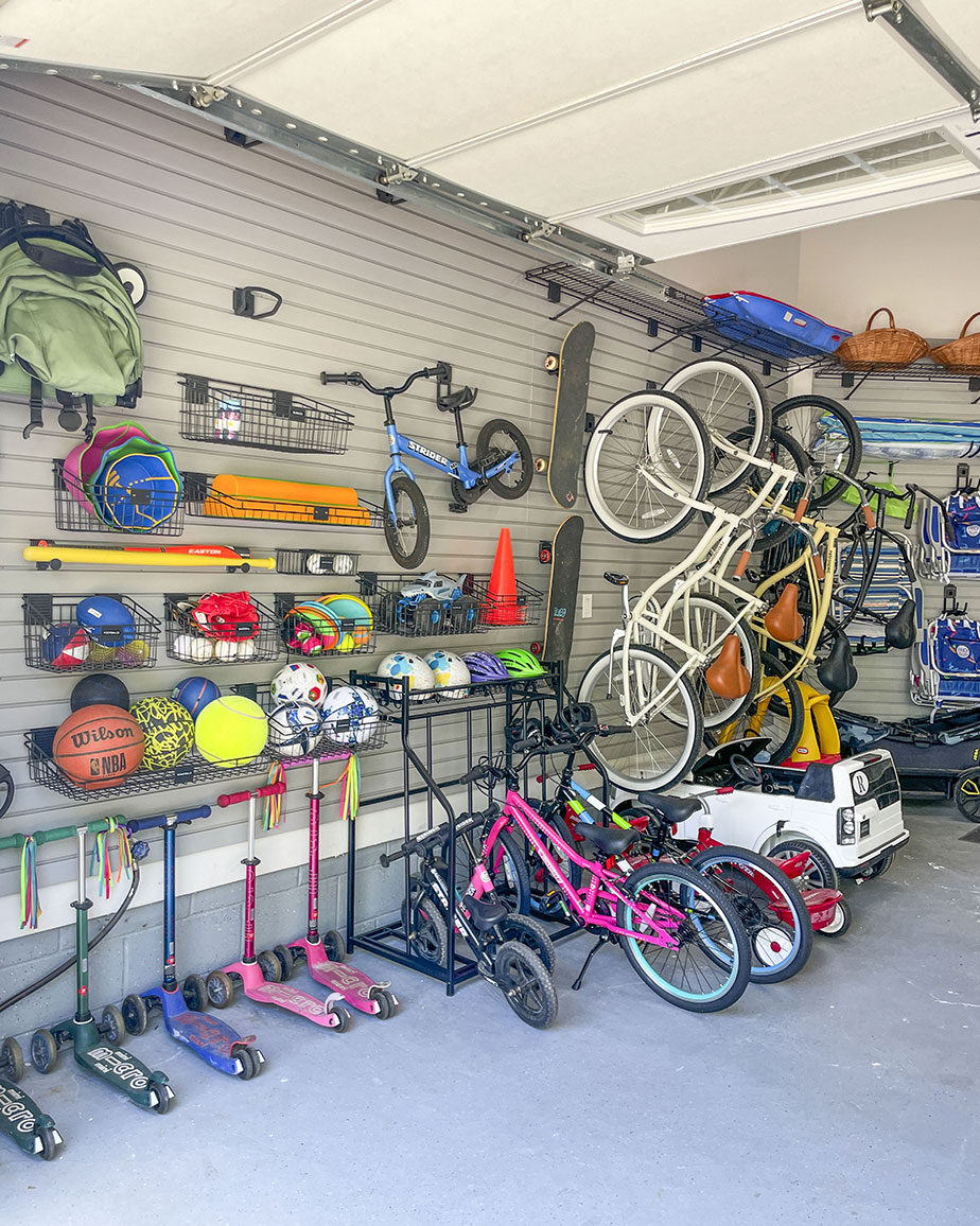 Garage after