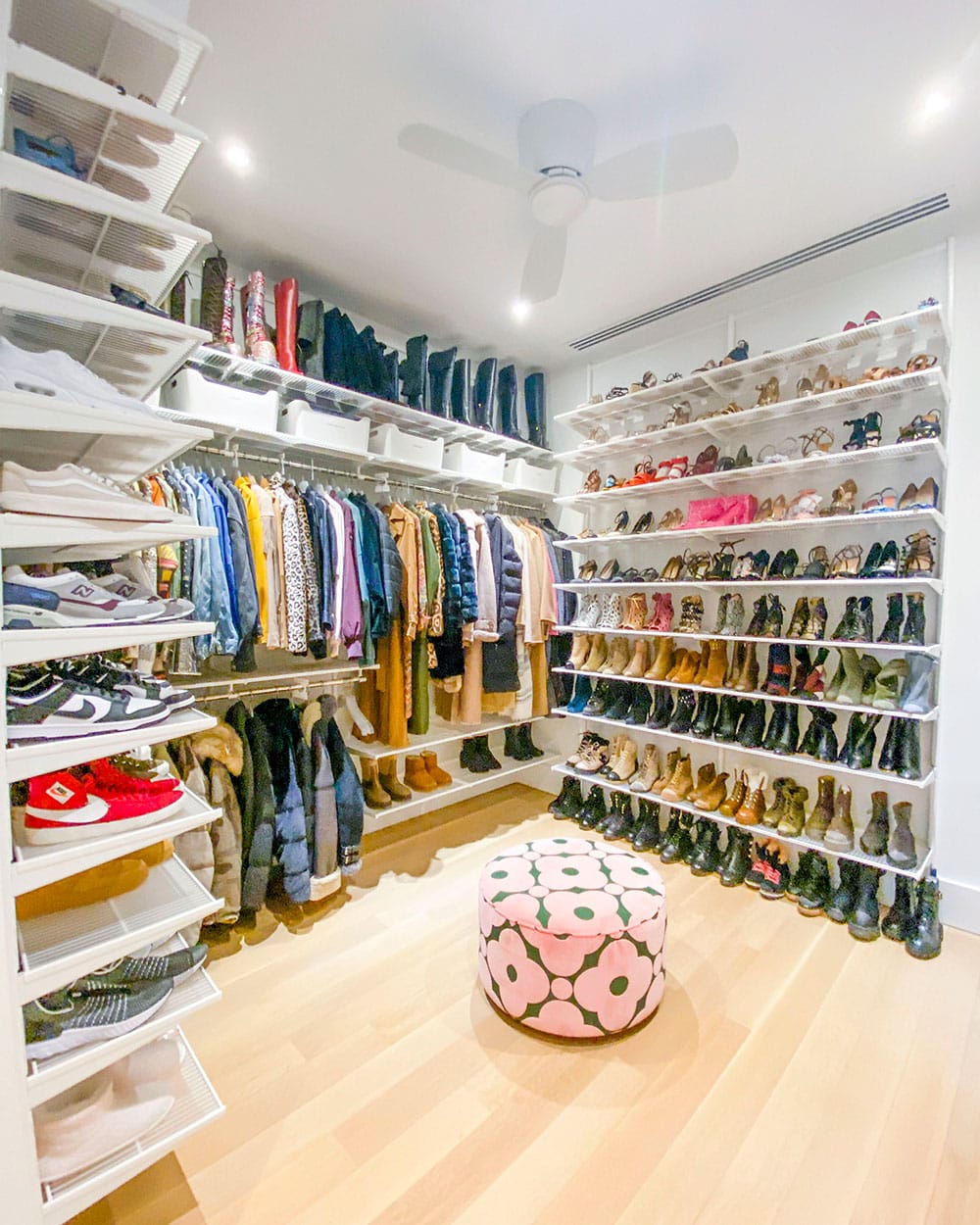 Walk-In Closet Organization